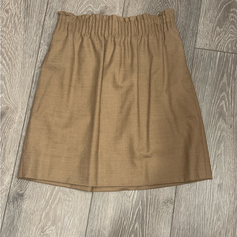 J. Crew Tan Pencil Skirt